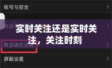 实时关注还是实时关注,关注时刻