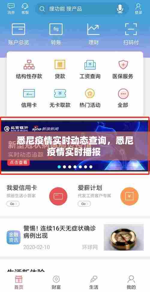 悉尼疫情实时动态查询,悉尼疫情实时播报