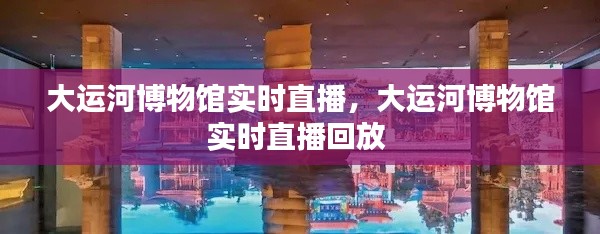 大运河博物馆实时直播,大运河博物馆实时直播回放