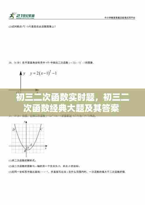 初三二次函数实时题，初三二次函数经典大题及其答案 