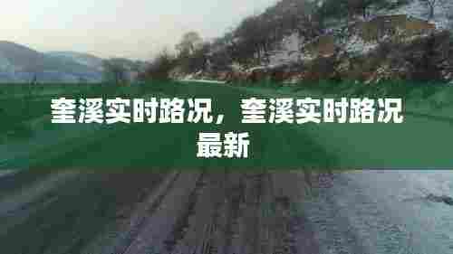 奎溪实时路况,奎溪实时路况最新