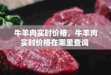牛羊肉实时价格，牛羊肉实时价格在哪里查询 