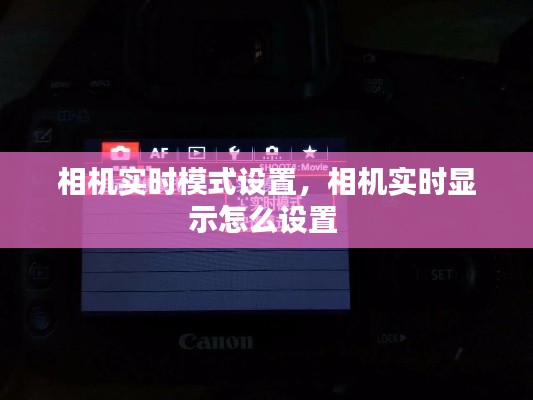 相机实时模式设置，相机实时显示怎么设置 