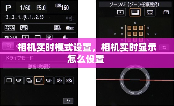 相机实时模式设置,相机实时显示怎么设置