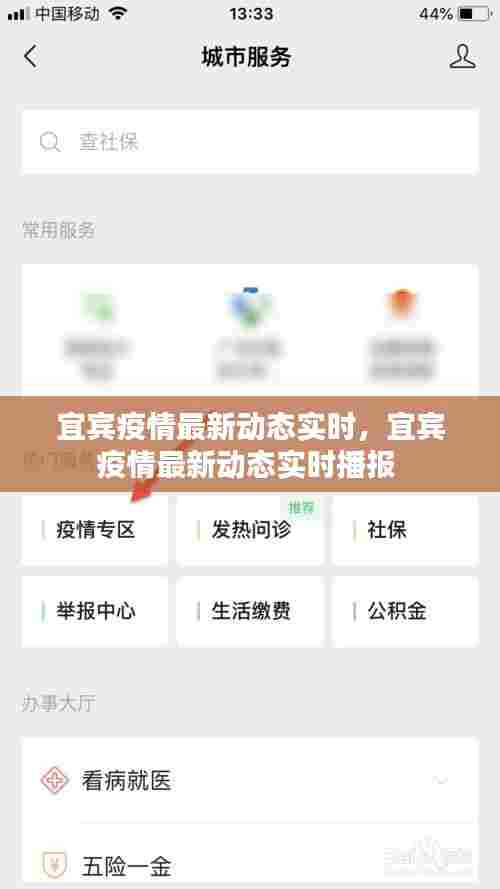 宜宾疫情最新动态实时，宜宾疫情最新动态实时播报 