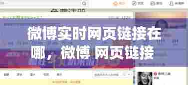 微博实时网页链接在哪，微博 网页链接 