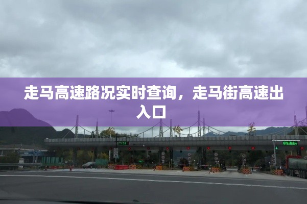 走马高速路况实时查询,走马街高速出入口