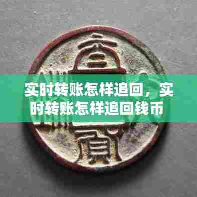 实时转账怎样追回,实时转账怎样追回钱币
