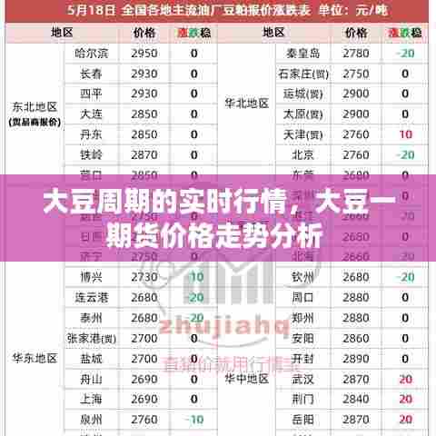 大豆周期的实时行情，大豆一期货价格走势分析 