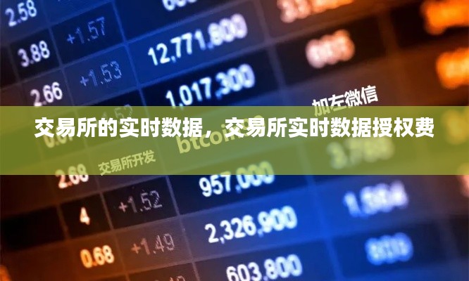 交易所的实时数据,交易所实时数据授权费