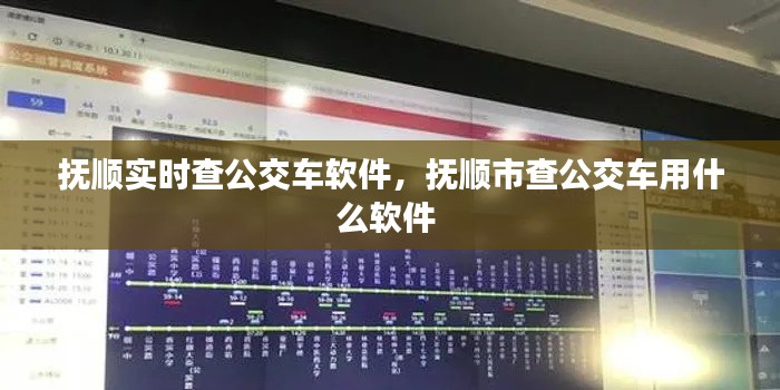 抚顺实时查公交车软件,抚顺市查公交车用什么软件