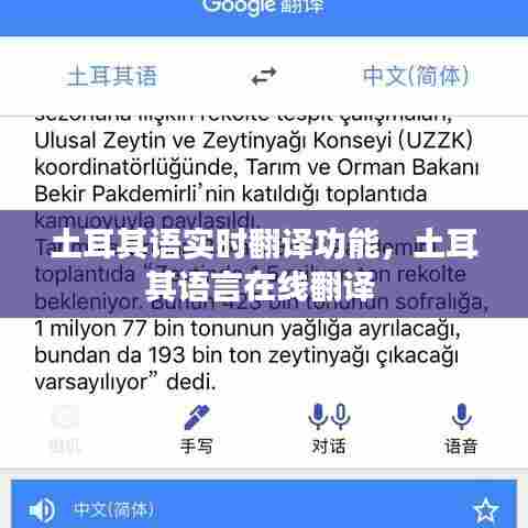 土耳其语实时翻译功能,土耳其语言在线翻译