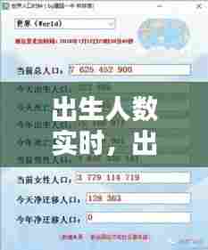出生人数实时，出生人口实时数据 