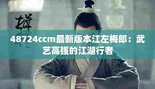 48724ccm最新版本江左梅郎:武艺高强的江湖行者