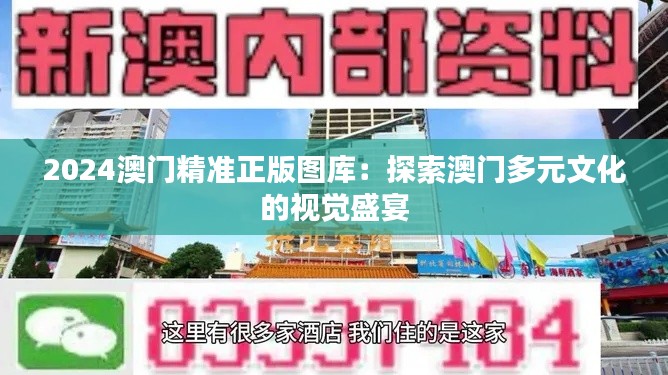 2024澳门精准正版图库:探索澳门多元文化的视觉盛宴