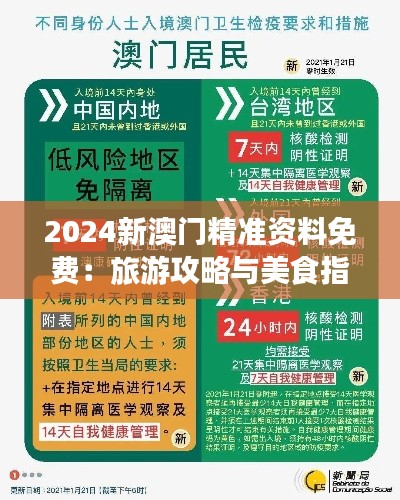 2024新澳门精准资料免费：旅游攻略与美食指南大全