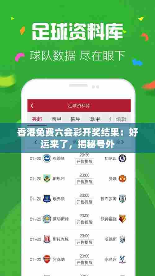 香港免费六会彩开奖结果：好运来了，揭秘号外