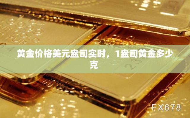 黄金价格美元盎司实时，1盎司黄金多少克 