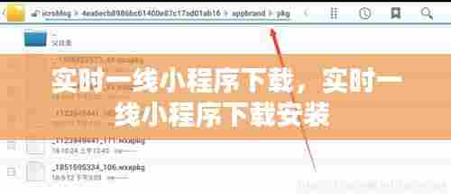 实时一线小程序下载，实时一线小程序下载安装 
