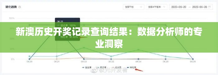 新澳历史开奖记录查询结果:数据分析师的专业洞察