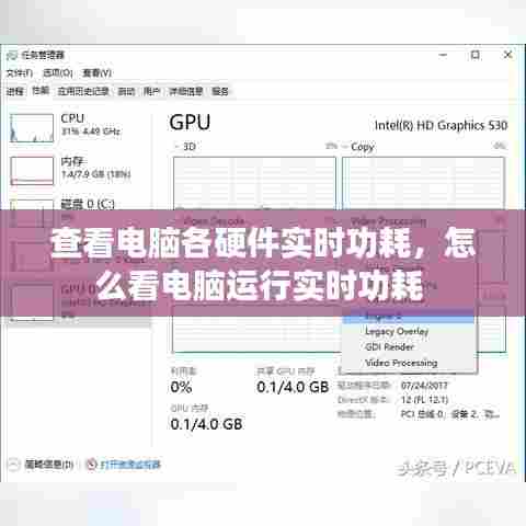 查看电脑各硬件实时功耗，怎么看电脑运行实时功耗 
