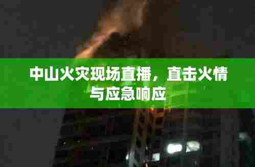 中山火灾现场直播，直击火情与应急响应
