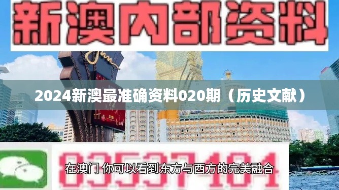 2024新澳最准确资料020期(历史文献)