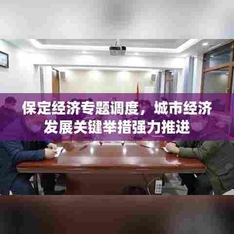 保定经济专题调度,城市经济发展关键举措强力推进