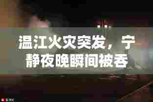 温江火灾突发，宁静夜晚瞬间被吞噬