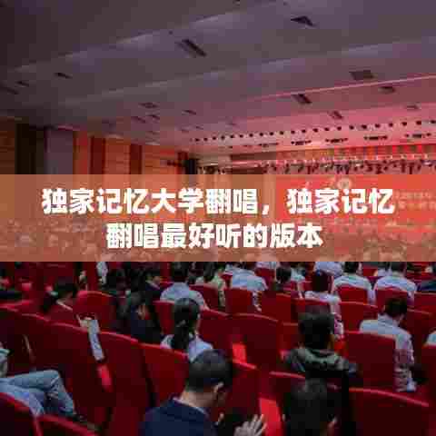 独家记忆大学翻唱，独家记忆翻唱最好听的版本 