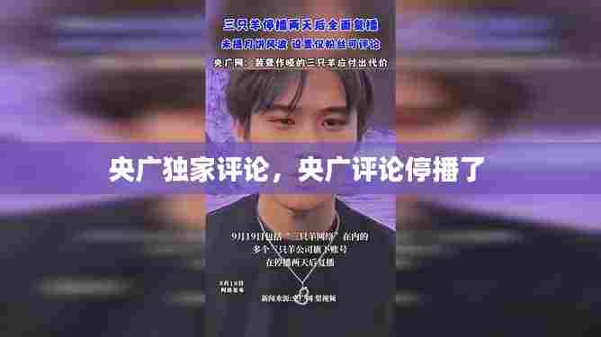 央广独家评论,央广评论停播了