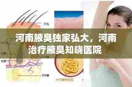 河南腋臭独家弘大,河南治疗腋臭知晓医院
