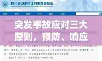 突发事故应对三大原则，预防、响应与恢复，关键步骤全解析