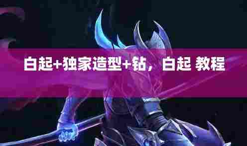 白起+独家造型+钻，白起 教程 