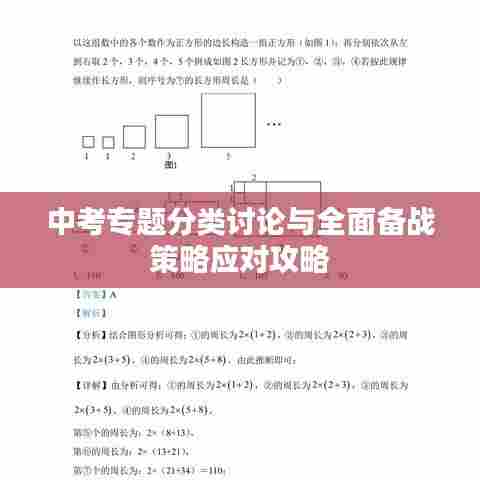 中考专题分类讨论与全面备战策略应对攻略