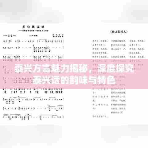 泰兴方言魅力揭秘，深度探究泰兴话的韵味与特色