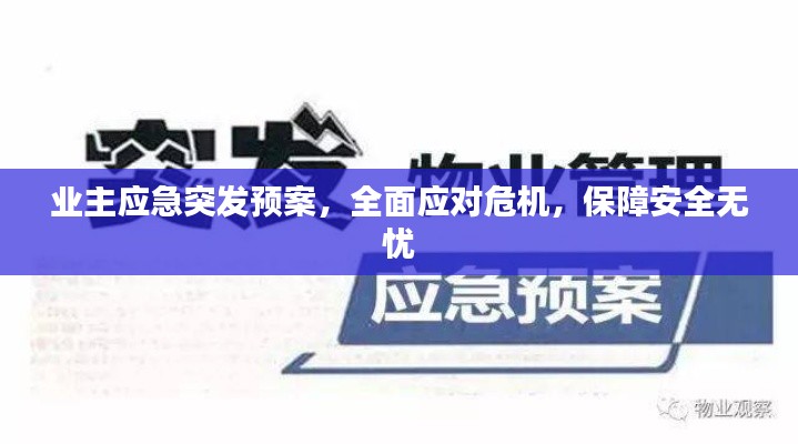 业主应急突发预案，全面应对危机，保障安全无忧
