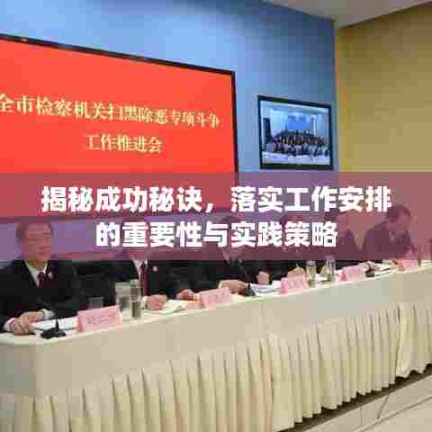 揭秘成功秘诀，落实工作安排的重要性与实践策略