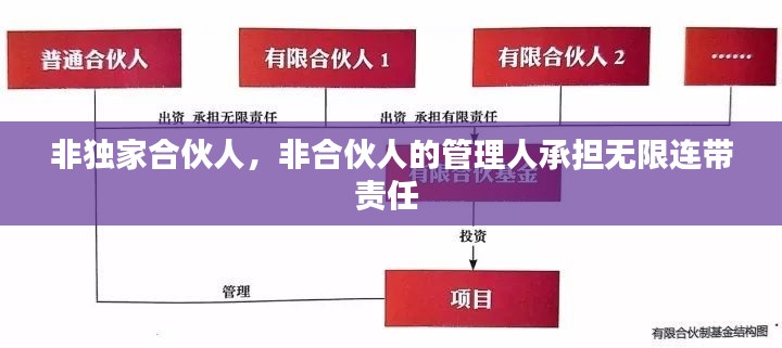 非独家合伙人，非合伙人的管理人承担无限连带责任 