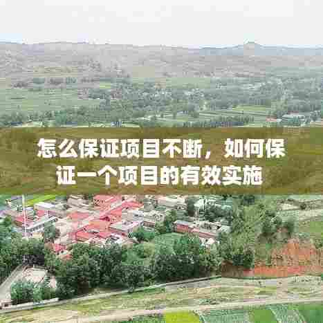 怎么保证项目不断，如何保证一个项目的有效实施 
