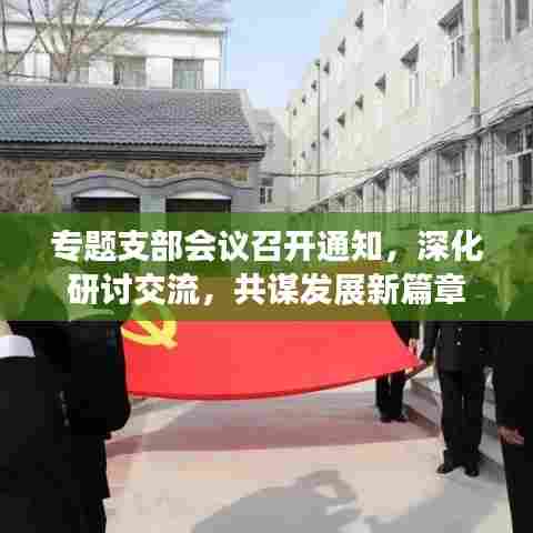 专题支部会议召开通知,深化研讨交流,共谋发展新篇章