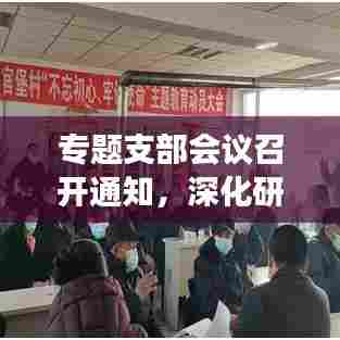 专题支部会议召开通知,深化研讨交流,共谋发展新篇章