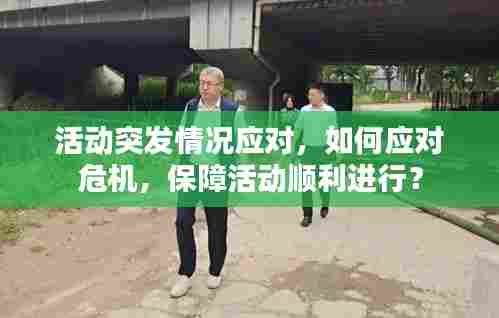活动突发情况应对，如何应对危机，保障活动顺利进行？