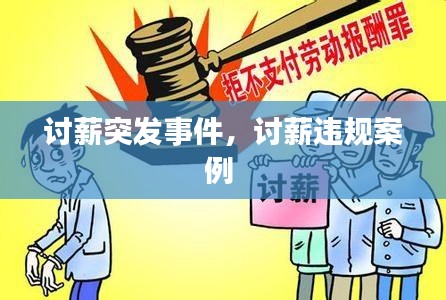 讨薪突发事件，讨薪违规案例 