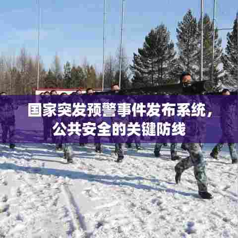 国家突发预警事件发布系统，公共安全的关键防线