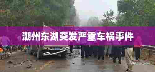 潮州东湖突发严重车祸事件