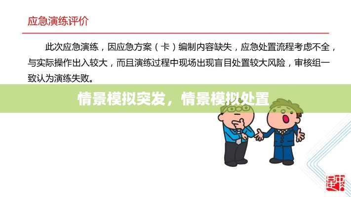 情景模拟突发,情景模拟处置