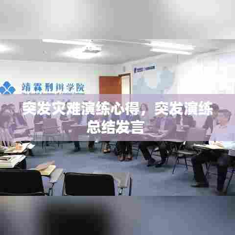 突发灾难演练心得,突发演练总结发言