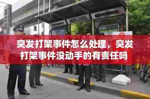 突发打架事件怎么处理，突发打架事件没动手的有责任吗 