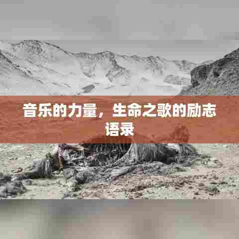 音乐的力量，生命之歌的励志语录